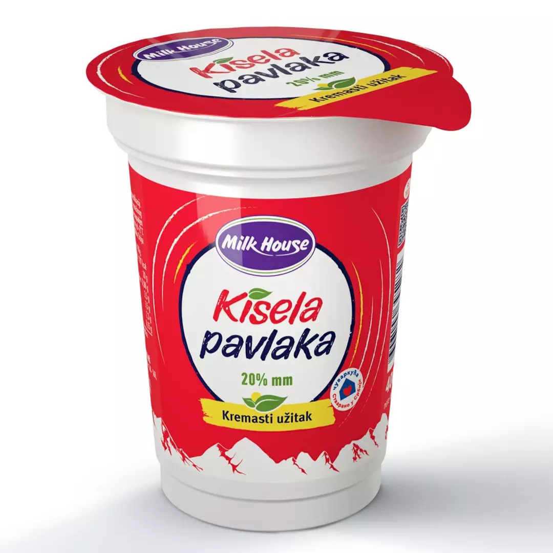 MilkHouse Kisela Pavlaka 400g